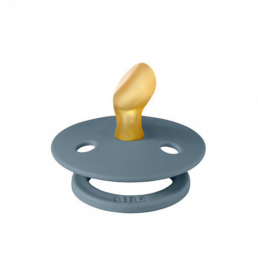 111260_BIBS_COLOUR_Ana_Latex_Petrol_1 Пустышка латексная BIBS Colour Latex Anatomical Petrol 0+ мес. 2