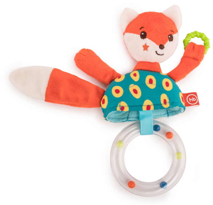 Погремушка-шуршалка Happy Baby ЛИСИЧКА ЛЮСЯ 1