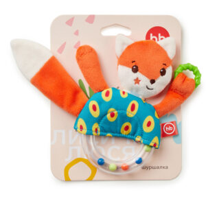 Погремушка-шуршалка Happy Baby ЛИСИЧКА ЛЮСЯ 19