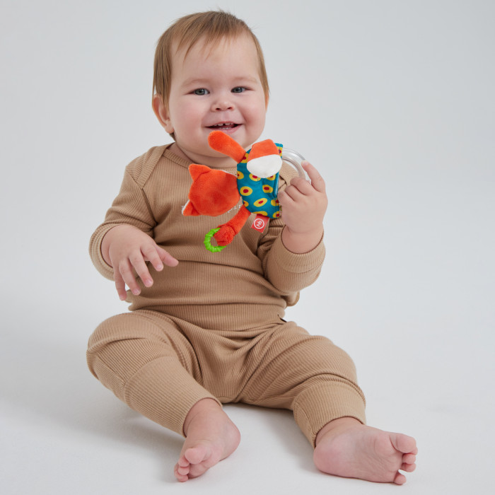 Погремушка-шуршалка Happy Baby ЛИСИЧКА ЛЮСЯ 9