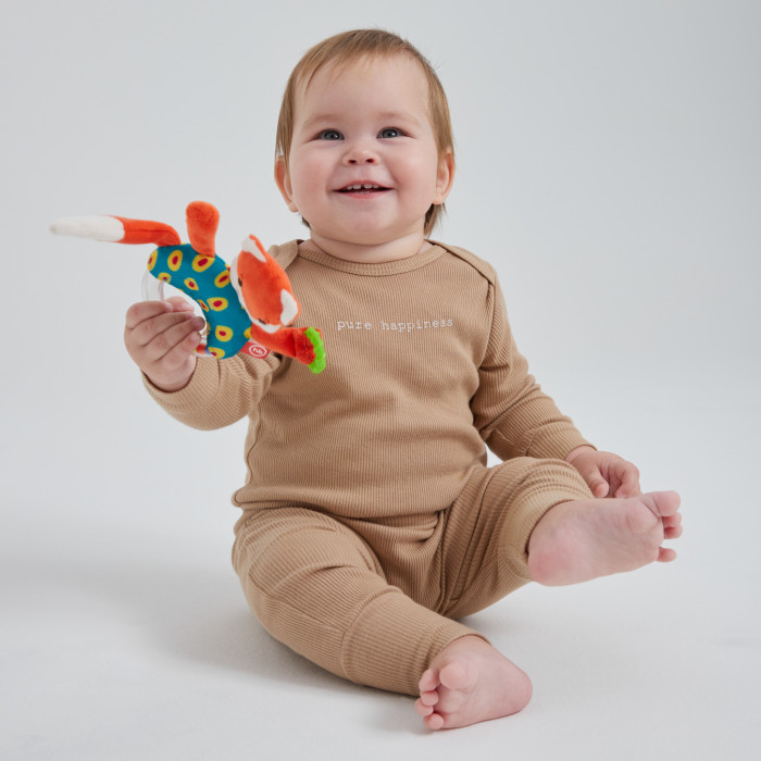 Погремушка-шуршалка Happy Baby ЛИСИЧКА ЛЮСЯ 12