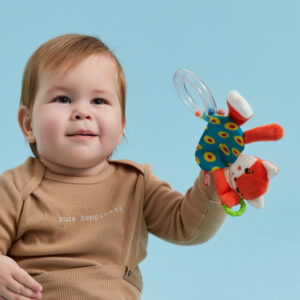 Погремушка-шуршалка Happy Baby ЛИСИЧКА ЛЮСЯ 29