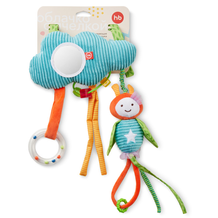 Развивающая подвесная игрушка Happy Baby ОБЛАКО С ПЧЁЛКОЙ 9