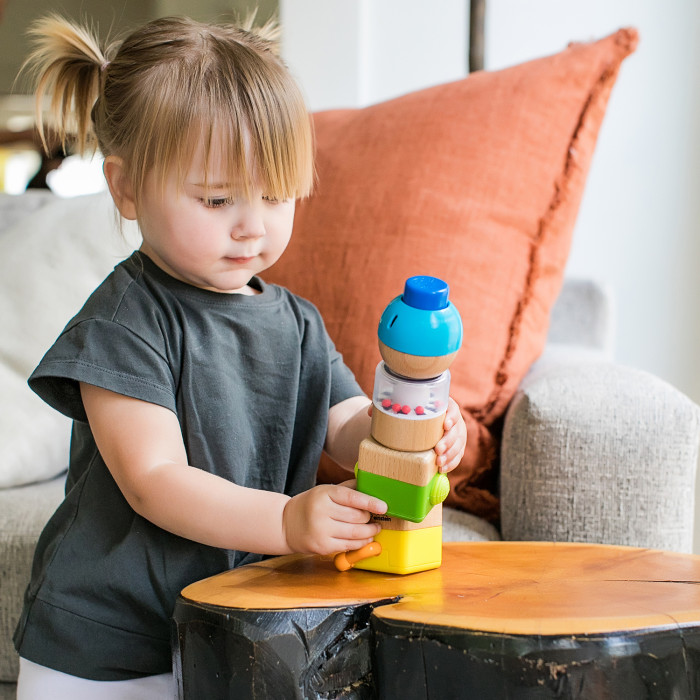 Игрушка Hape развивающая для новорожденных "4 навыка" 5