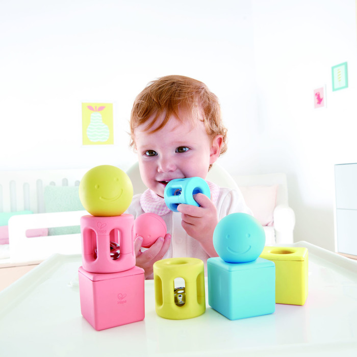 1331208_3249115 Игрушка Hape Конструктор-погремушка "Улыбка" (9 предметов) 3