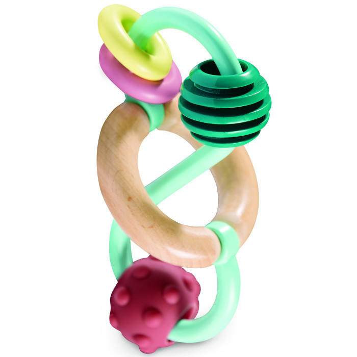 Игрушка-прорезыватель Hape "Лабиринт Бусинки" 1