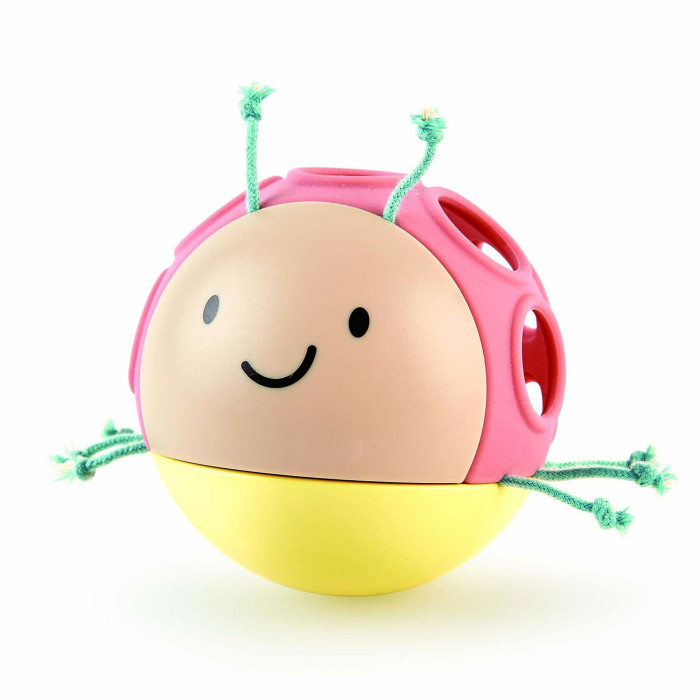 Погремушка-неваляшка Hape "Божья коровка" 2