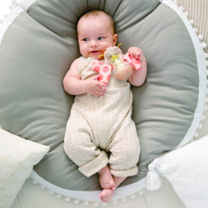 Игрушка Hape неваляшка Бисерный дождь "Бабочка" 6