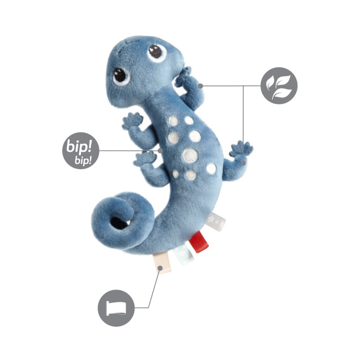 Развивающая игрушка подвеска GECKO GABE BabyOno 2