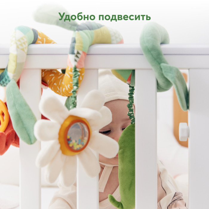 Развивающая игрушка-спираль Happy Baby green 6