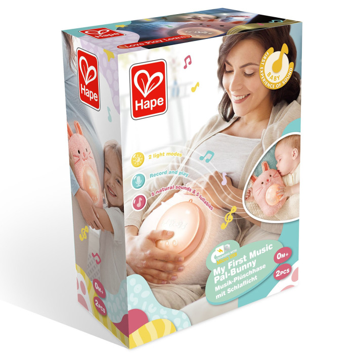 Музыкальная игрушка Hape "Музыкальный друг-кролик" 8