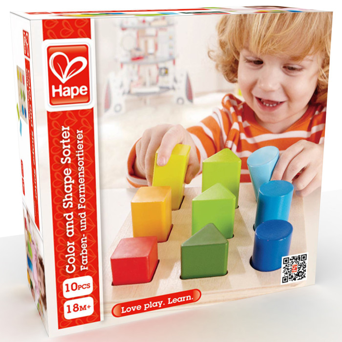 1536481_4139522 Сортер "Цвета и формы" Hape 5