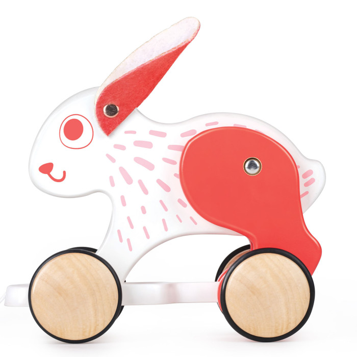 Каталка для малышей Hape "Зверики" Зайчонок 1