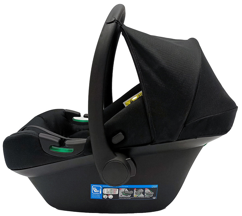 Автолюлька группы 0+ Sweet Baby Elegante Stella Black (с адаптером) 2