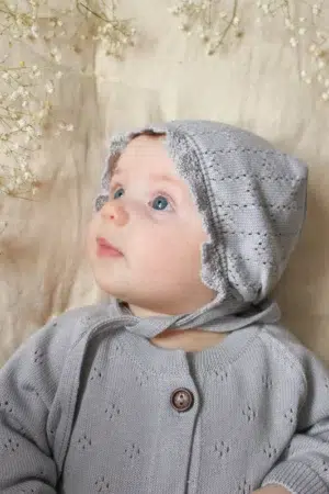 Чепчик детский Loomknits Серый 7