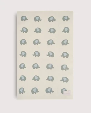 Плед детский Loomknits Мультиколор со слониками LW5268 7