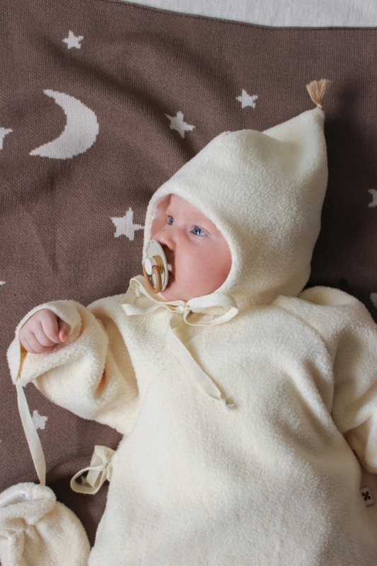 Шапка детская Loomknits Молочный 3