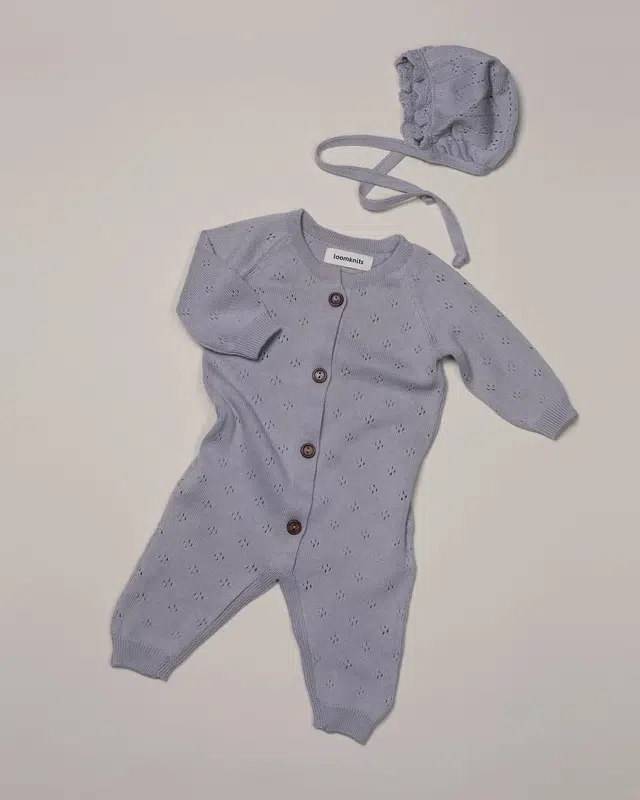 Чепчик детский Loomknits Серый 2