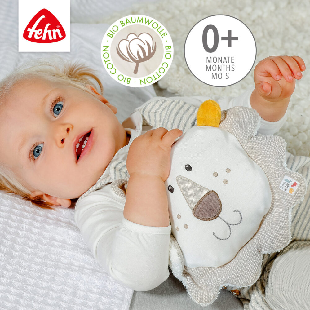 Игрушка-грелка FEHN с виноградными косточками Лев 4