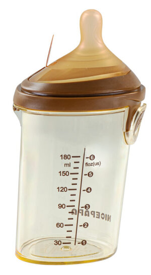 2b2ln0rboixwn4athu21yzja8o8ljaom Бутылочка NICE PAPA антиколики/широкое горло 180 мл/ соска 0-3 мес 12