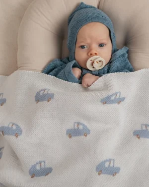 Плед детский Loomknits (80*120) кремовый 8