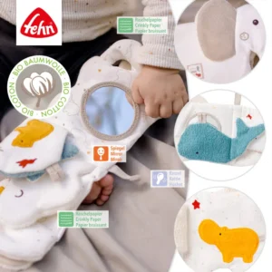 Музыкальная игрушка-книжка FEHN с подвесом Слоник 8