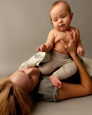 Плед детский Loomknits Мультиколор со слониками LW5268 10