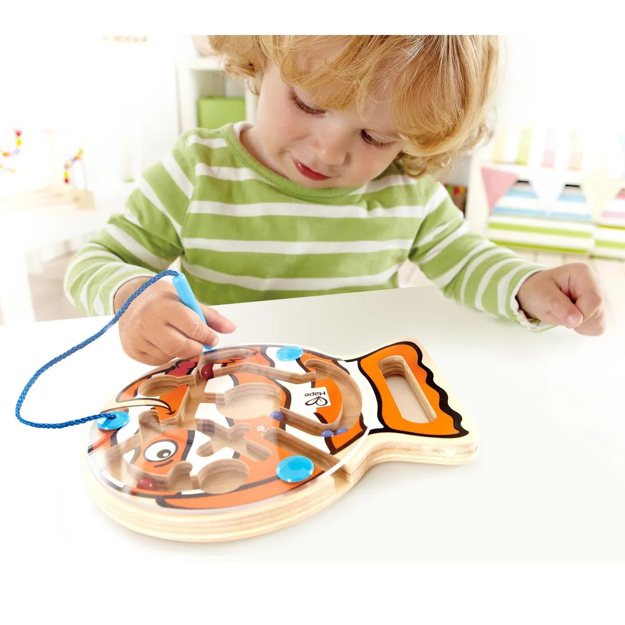 Игрушка Hape Лабиринт "Рыба" 3