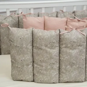 К-т 6пр.для прямоугольной кроватки "Lappetti Garden" 37