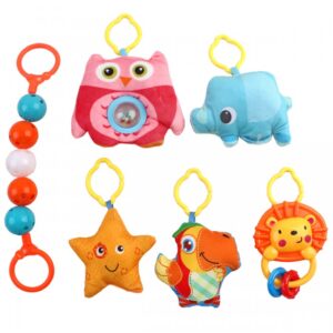 Развивающий коврик ALIS "Зайка" игрушки 12