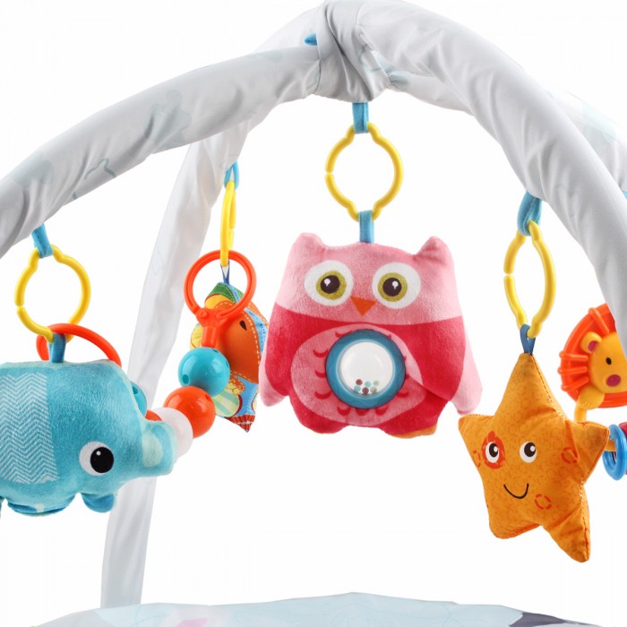 Развивающий коврик ALIS "Зайка" игрушки 4