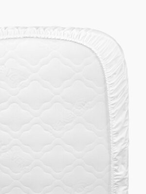 Простыня на резинке Happy Baby 100х70 см white (М) 10