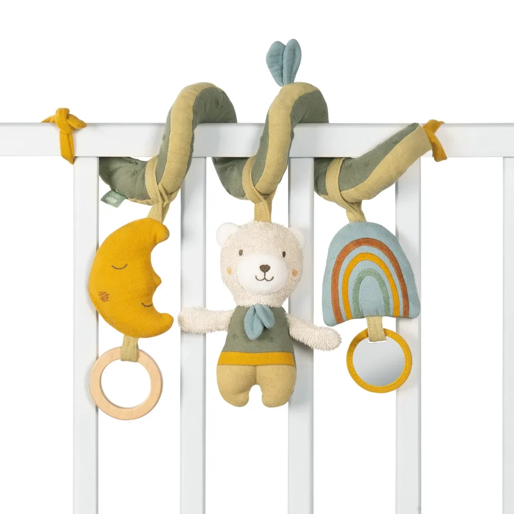 Игрушка-спираль на коляску/кроватку FEHN Мишка 1