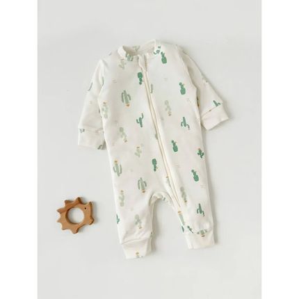 Комбинезон нательный I love carrot "Кактусы" с манжетом 1