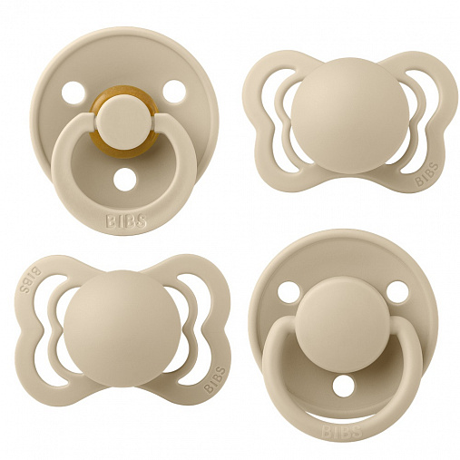 Набор пустышек BIBS Try-it 4шт. 0+ мес. 1