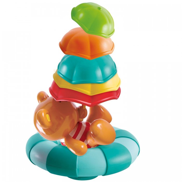 950771 Игрушка для купания Hape "Мишка с зонтами" 1