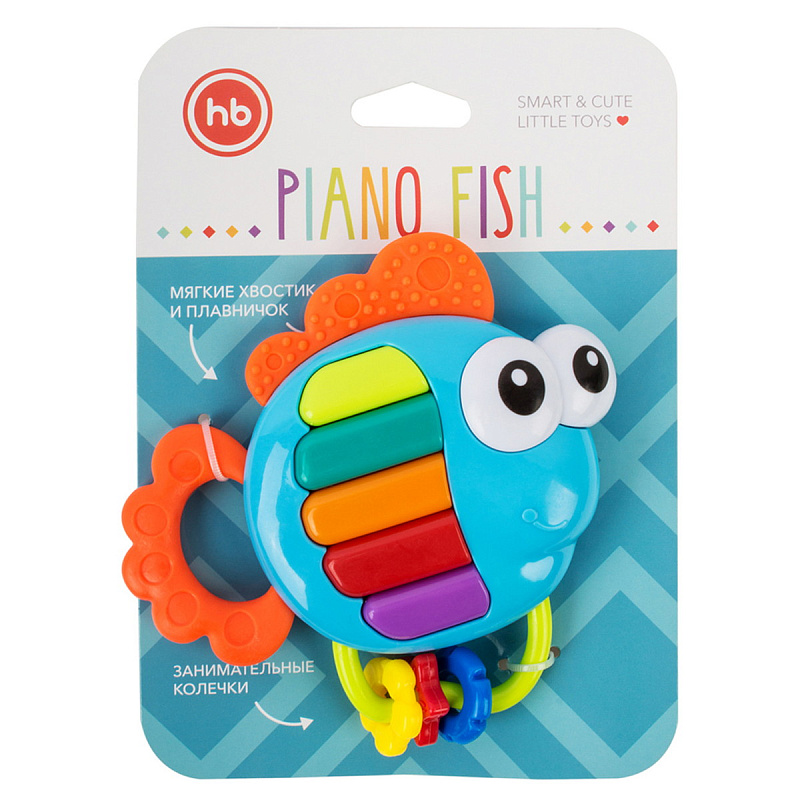 Музыкальная игрушка Happy Baby PIANO FISH 2