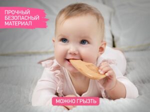 baby_wooden_hairbrushes_5bff178d02 Набор 3 в 1 Roxy Kids две расчески-щеточки деревянные c мягкой щетиной и гребень 21