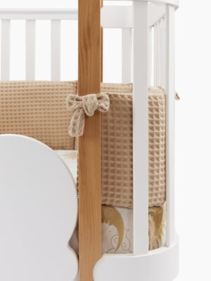 Бортик в кроватку Happy Baby 165х26 вафля 15