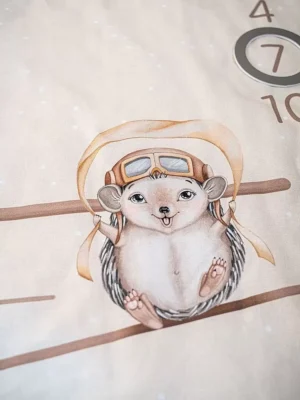 Плед-коврик для фото Lappetti "Я расту" 9