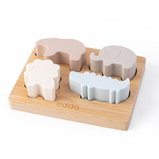 Игрушка-пазл Edda Зверята 1
