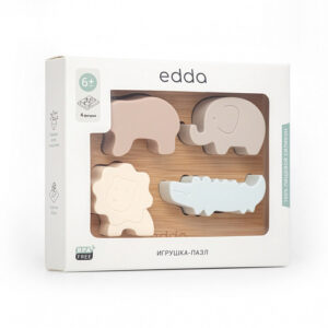 Игрушка-пазл Edda Зверята 10