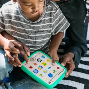 Музыкальная игрушка Hape развивающая, сенсорная "Планшет" 14