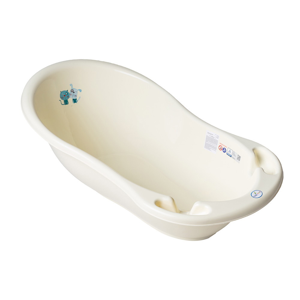 Тега Ванночка 86см со сливом Dog and Cat(Пес и Кот) 1