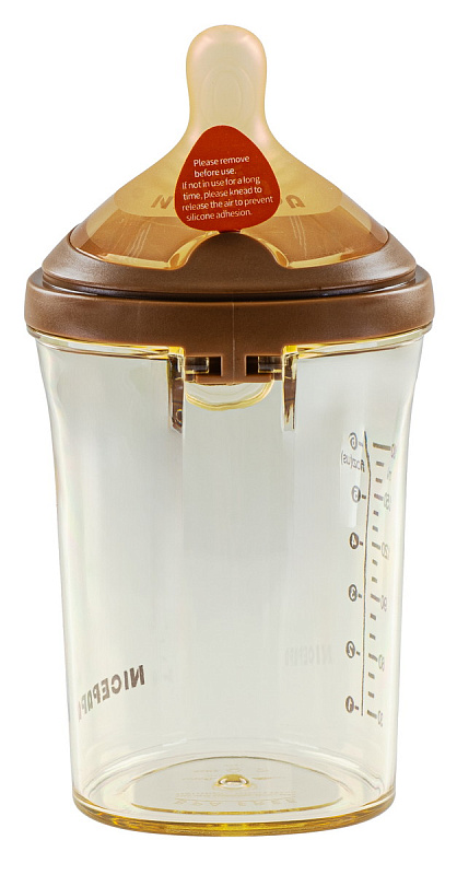 ju5hw6sh2f3ibzx3ay6yoob4zuk4xcdr Бутылочка NICE PAPA антиколики/широкое горло 180 мл/ соска 0-3 мес 4