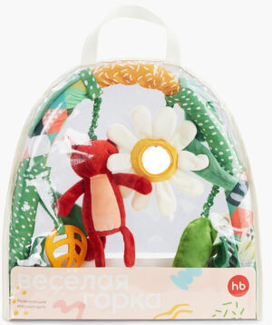 Дуга с игрушками Happy Baby Веселая горка 11