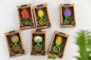 Погремушка Oli&Carol фрукты и овощи 7