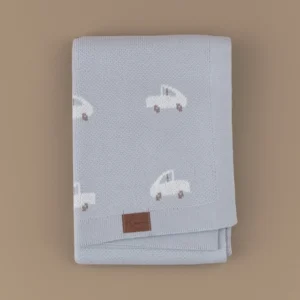Плед детский Loomknits Baby Car (100х100 см) 7