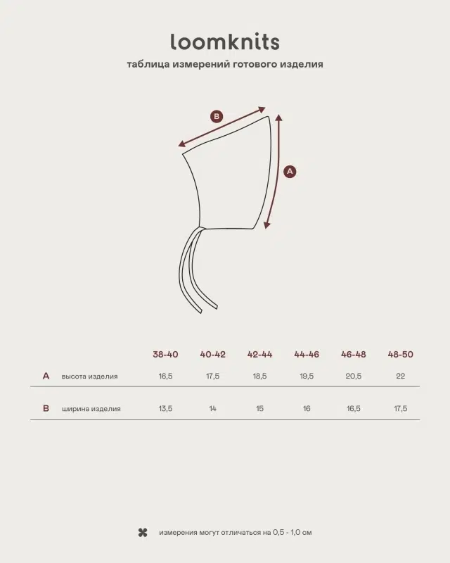 Чепчик детский Loomknits Кешью 2