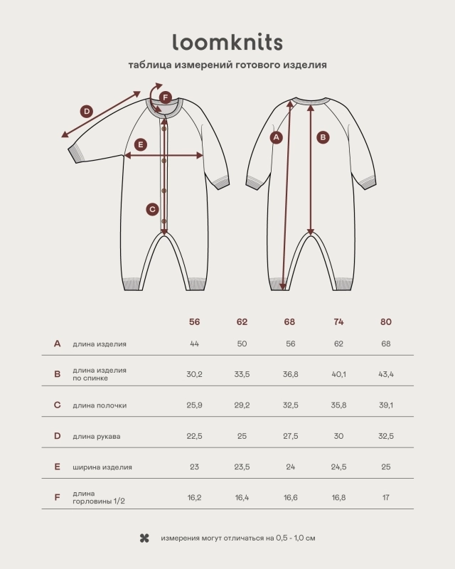lw241_5280 Комбинезон детский Loomknits Небесный 3